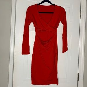 Long Sleeve Sexy Bodycon Dress.